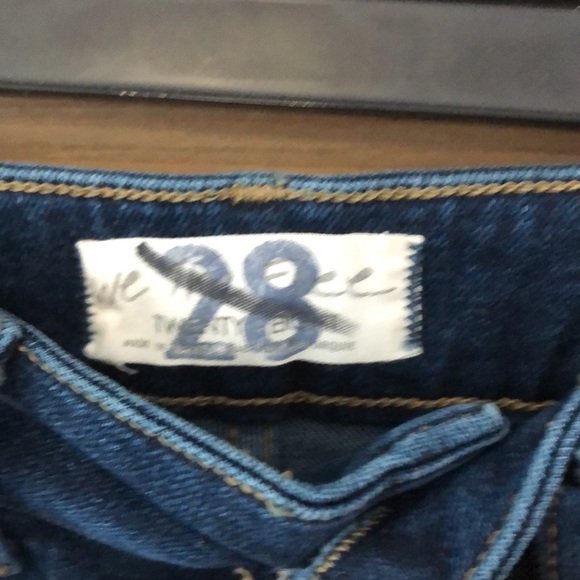 NWT Free People Raw High Rise Ankle Jegging Size 27 & 28 - Picture 5 of 7